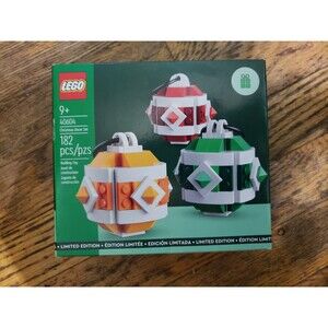 LEGO Christmas Decor Ornaments 40604 Limited Edition New Sealed Set